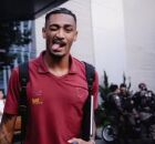 Derik Lacerda em concentra&ccedil;&atilde;o com pelo Sport Recife.