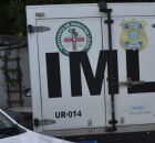 Carros do IML no Recife.