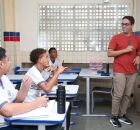 Alunos do ensino m&eacute;dico de Pernambuco em prepara&ccedil;&atilde;o para o Enem.