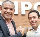 Fl&aacute;vio do Cart&oacute;rio e Professor Eduardo, presidente e vice-preisdente da C&acirc;mara de Ipojuca..