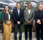 Fl&aacute;vio Gadelha visita sede do Comando Militar do Nordeste.