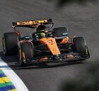 McLaren do Lando Norris na classifica&ccedil;&atilde;o sprint do GP de S&atilde;o Paulo.