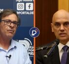 Gilson Machado e Alexandre de Moraes.