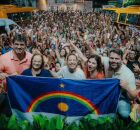 Governadora Raquel Lyra em agenda na Mata Norte de Pernambuco.