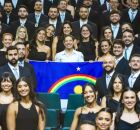 Governadora Raquel Lyra na formatura de novos policiais civis.