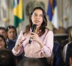 Governadora Raquel Lyra no Pal&aacute;cio do Campo das Princesas.