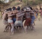 Cena de Meu Pai Kaiow&aacute;.