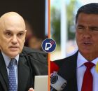 Ministro Alexandre de Moraes, do STF, e general M&aacute;rio Fernandes.