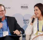 Mirella Almeida e Eduardo Paes. 