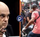 Alexandre de Moraes e corpo sendo recolhido ap&oacute;s megaopera&ccedil;&atilde;o no Rio.