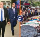 Alexandre de Moraes ao lado de Cl&aacute;udio Castro e mortos ap&oacute;s megaopera&ccedil;&atilde;o no Rio.