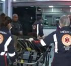 Socorristas do SAMU.