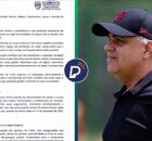 Of&iacute;cio enviado ao Conselho Deliberativo por Yuri Rom&atilde;o, presidente do Sport.
