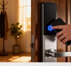 Fechadura inteligente.