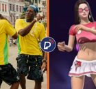 Pernambucanos que viralizaram com a dan&ccedil;a e personagem do jogo Free Fire.