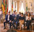 Prefeita Elcione Ramos celebra ordem de servi&ccedil;o em Igarassu. 