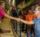 Prefeito Mano Medeiros no Curado.