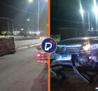 Carro recuperado pela PRF ap&oacute;s capotar em Caruaru.