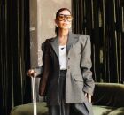 Priscila Senna embarca para Las Vegas para participar do Grammy Latino.