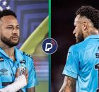 Neymar em campo no duelo contra o Flamengo, pelo Brasileir&atilde;o, no domingo (09).