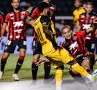 Romarinho marca gol de empate contra o Vit&oacute;ria em jogo do primeiro turno.