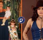 Virginia Fonseca com os filhos e a cantora Ana Castela. 