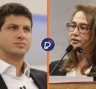 D&eacute;bora Almeida, vice-l&iacute;der do Governo na Assembleia Legislativa de Pernambuco e prefeito do Recife, Jo&atilde;o Campos.