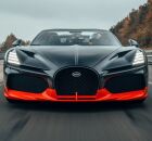 Bugatti Mistral atinge recorde de velocidade para convers&iacute;veis com 453,9 km/h em Papenburg, Alemanha.