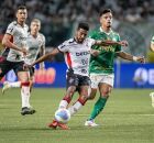 Willian Oliveira em a&ccedil;&atilde;o contra o Palmeiras no Allianz Parque 