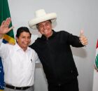 Ex-presidente do Peru, Pedro Castillo com Bolsonaro 