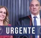 Alexandre de Moraes e Esposa. 