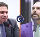 Alexandre Ramagem e Eduardo Bolsonaro.
