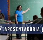 Aposentadoria dos professores.