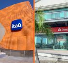 Banco Ita&uacute; e Banco Santander.