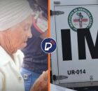 Idosa Maria Lins de Almeida, que foi morta e carro do IML.