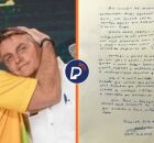 "Entrego meu filho para resgatar o Brasil", diz Bolsonaro em carta sobre pr&eacute;-candidatura de Fl&aacute;vio