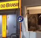 Ag&ecirc;ncia do Banco do Brasil que explodiu.
