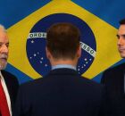 Disputa entre Lula e Fl&aacute;vio Bolsonaro.