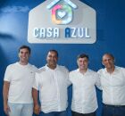 Eduardo da Fonte em inaugura&ccedil;&atilde;o do programa Casa Azul, em Taquaritinga do Norte.