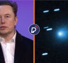 Elon Musk e Cometa. 