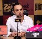 Enrico Ambroghini durante coletiva de imprensa pelo Sport.