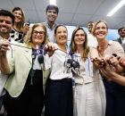 Governadora Raquel Lyra inaugura nova sede da Secretaria de Sa&uacute;de.