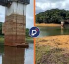 Escassez de &aacute;gua por causa da estiagem de chuvas.