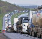 Greve de Caminhoneiros. 