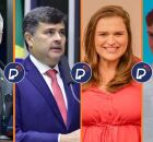 Humberto Costa, Eduardo da Fonte, Mar&iacute;lia Arraes e Miguel Coelho.