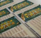 Cartelas da Mega da Virada.