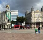 Marco Zero, no bairro do Recife.