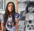 Vereador de Timba&uacute;ba, Josinaldo Junior ao lado da esposa, a empres&aacute;ria Gabriela Brito e Bruna, filha do casal.