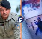 PM que atirou em enfermeiro amante e momento em que ele chega no motel.