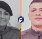 Policial feminina que morreu em confronto e soldado, companheiro da v&iacute;tima e suspeito.